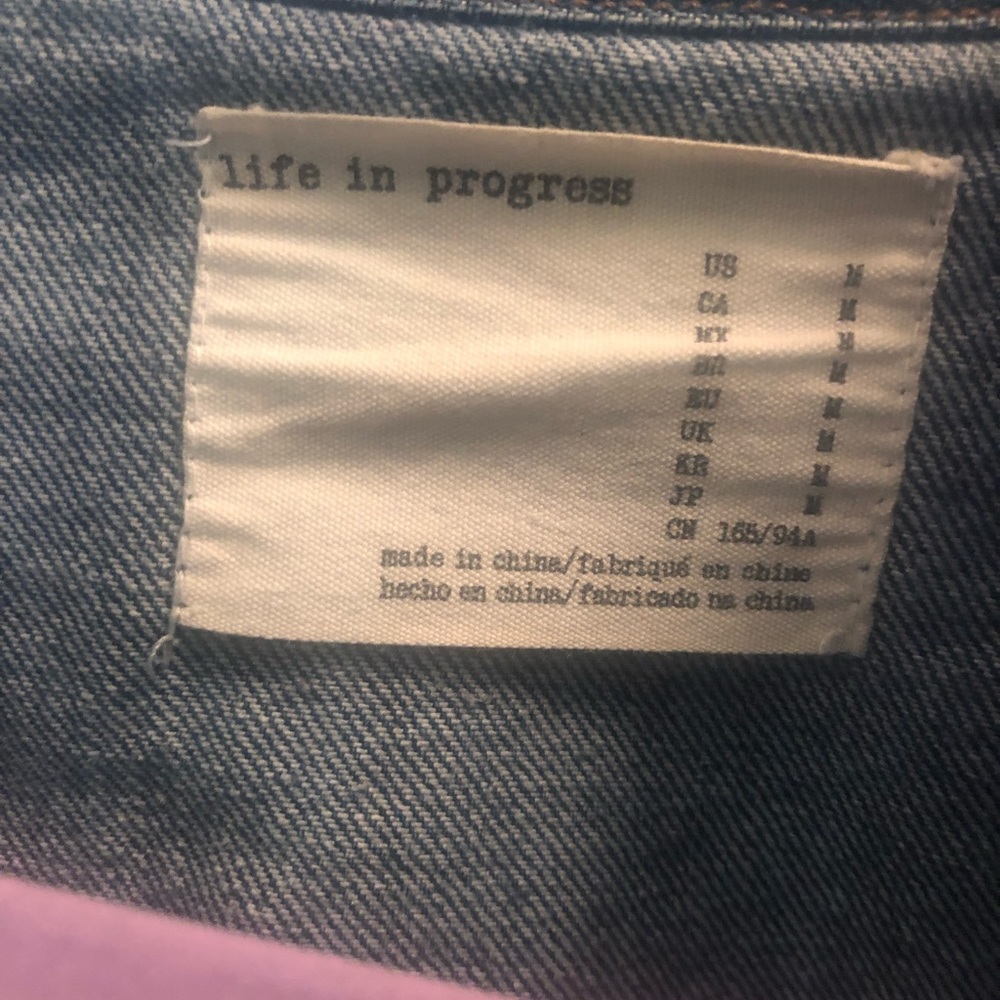 Cropped Jean Jacket